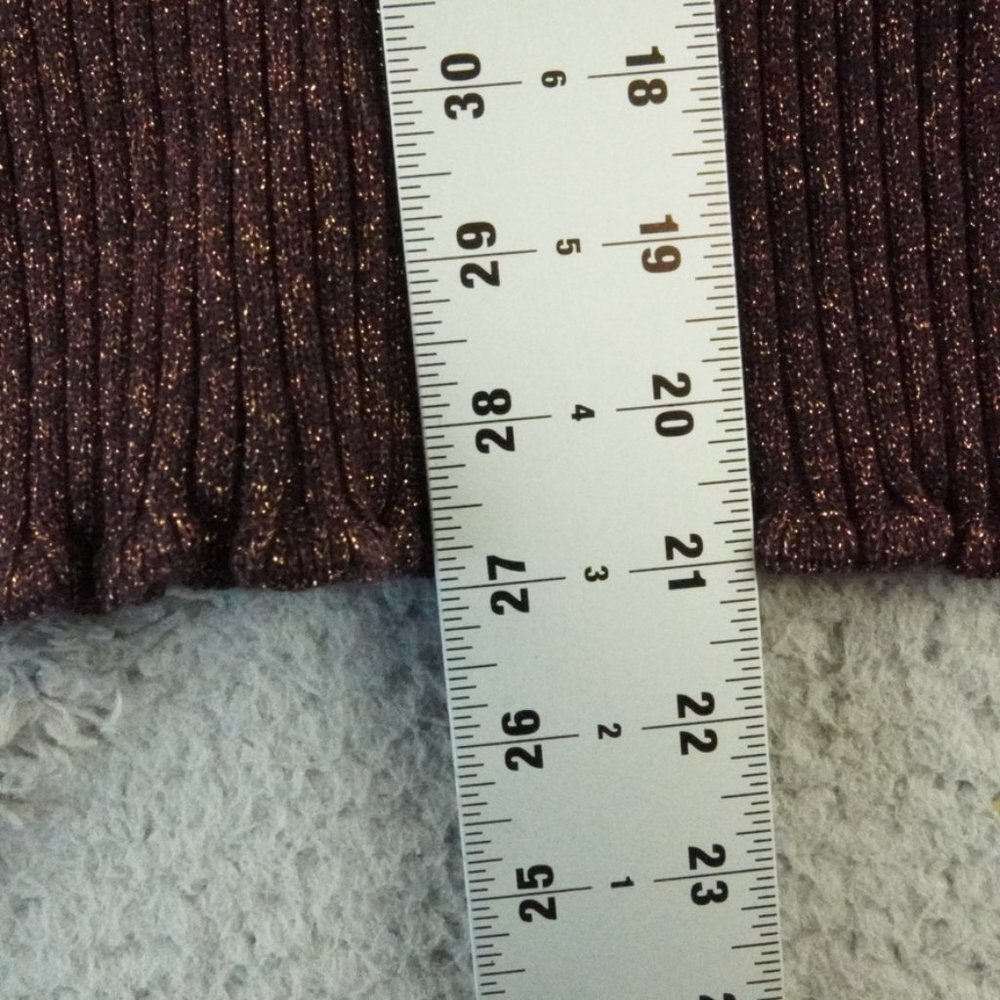 Striped Ribbed Knit Sweater - Brown Multi - Picture 10 of 13